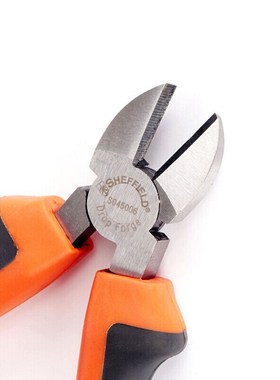 钢盾 S045006-S045009 CR-NI合金双色柄斜嘴钳/扁嘴钳/水泵钳