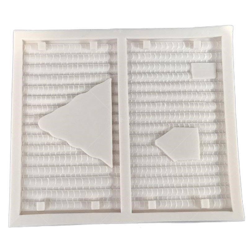 复古小木屋房子大门篱笆硅胶模 翻糖蛋糕装饰工具 烘培