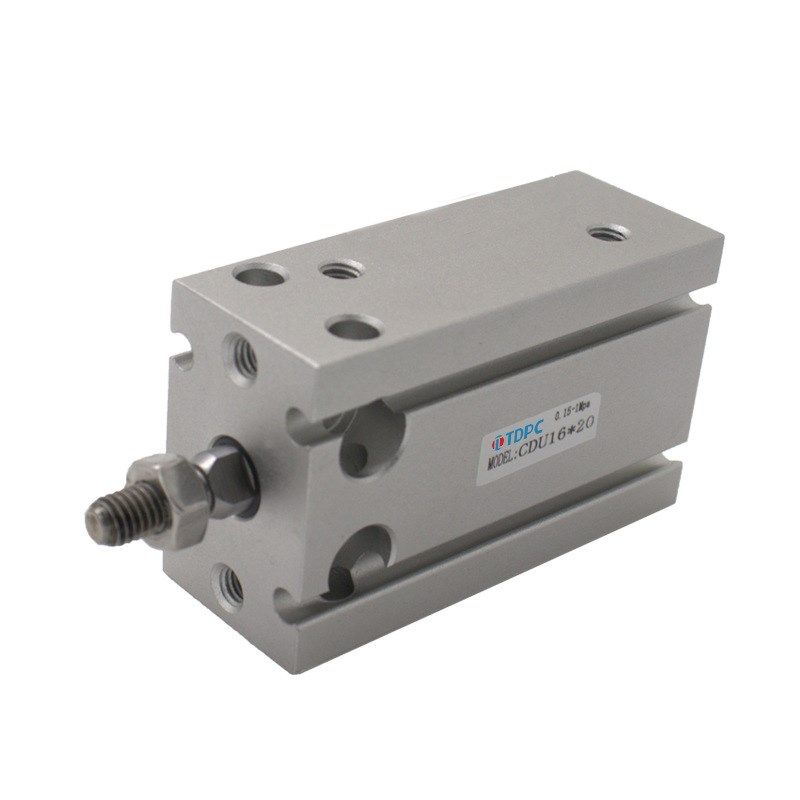 CDU16系列自由安装活塞杆可调气缸5/10/15/20/25/30
