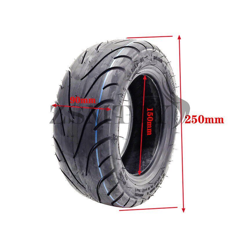 小跑电动滑板车10寸真空胎3.50-6轮胎 6寸轮毂10寸EVO改装正新轮
