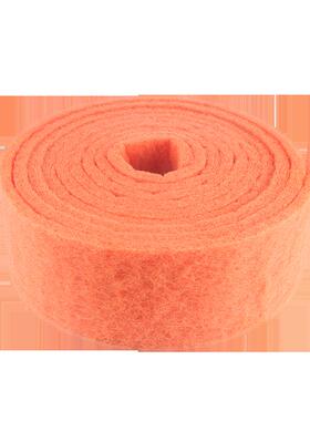 橙黄色超细号工业百洁布 木工1200#高光尼龙抛光布家用 清洁去污