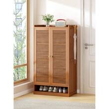 家用门口小窄小型鞋架带门楼道入户鞋柜新款2025爆款置物收纳多层