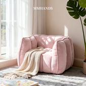 未慈儿童沙发可爱南瓜宝宝懒人小沙发靠背座椅卧室家用阅读角单人