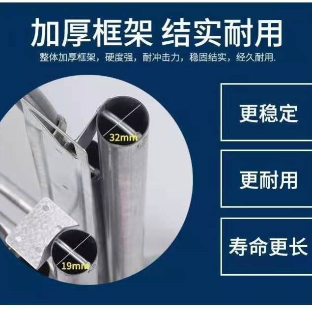 餐桌脚架简约桌脚支架圆管桌架铁桌脚架正方形桌腿茶几可折叠桌腿