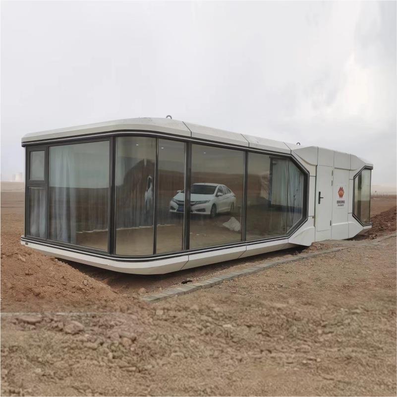太空舱移动房房屋集装箱苹果舱网红民宿户外阳光房星空房酒店景区