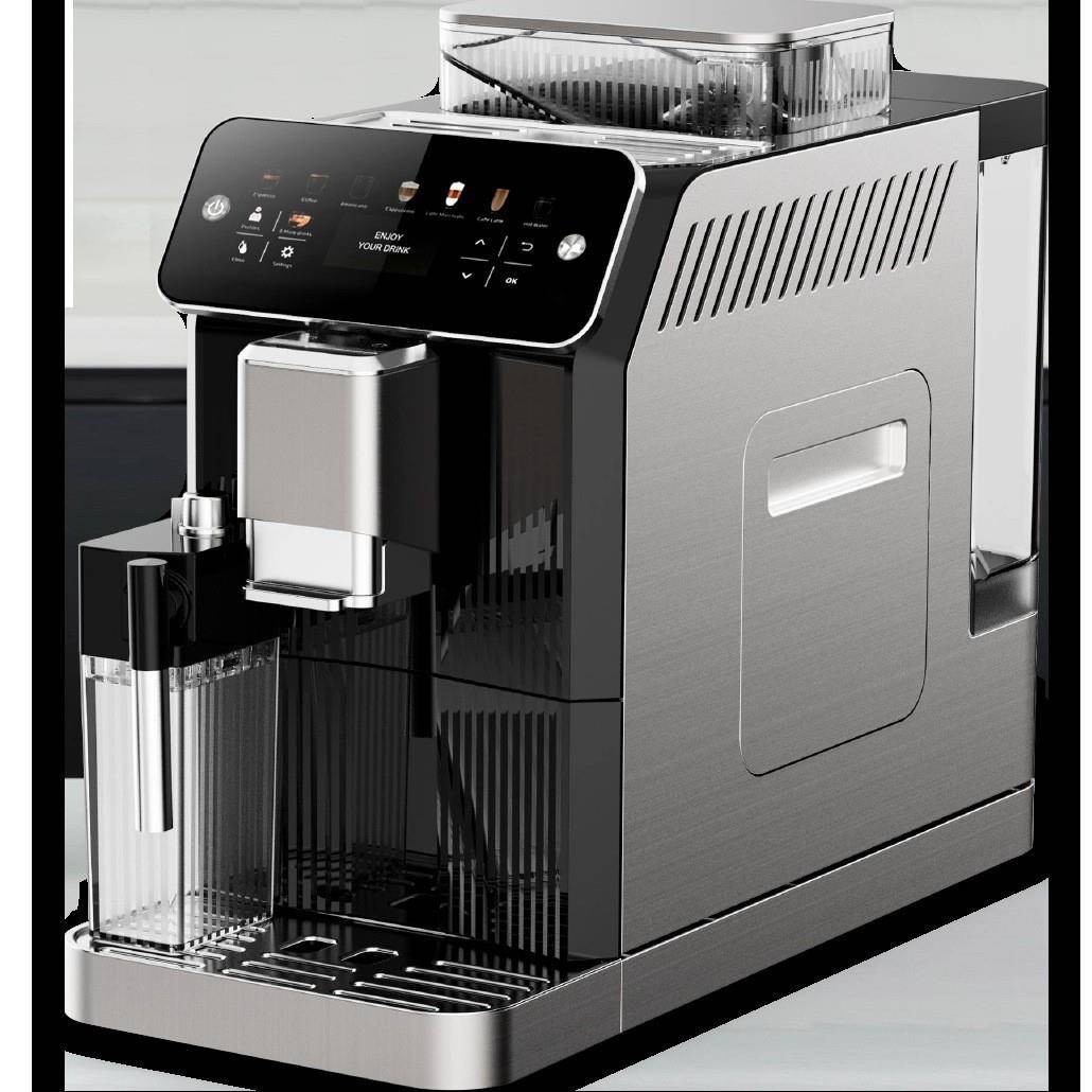 意式浓缩研磨一体咖啡机商用跨境出口咖啡机全自动三合一咖啡机