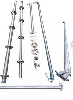 源头工厂喷砂电泳黑电镀黑热镀锌雷亚架LAYHER网架雷亚架