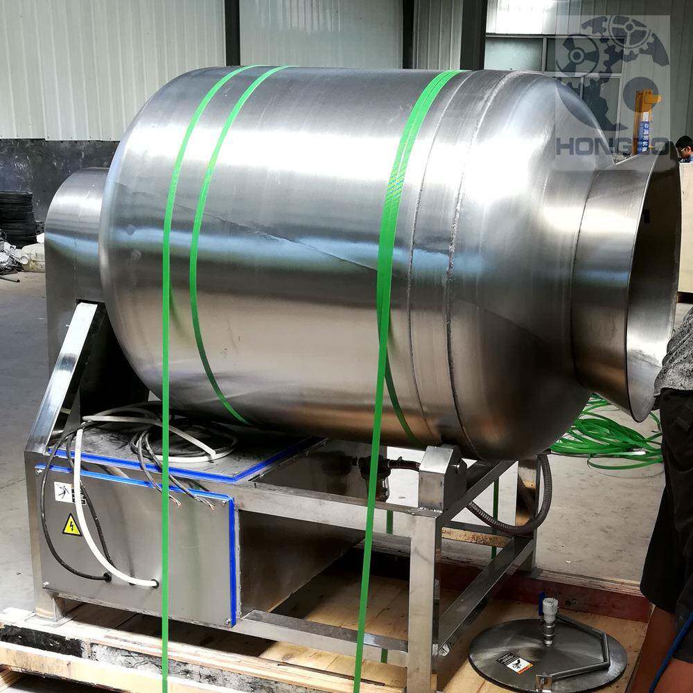 冻鱼皮商用真空滚揉机大型搅拌设备饲料制造通用入味腌制机