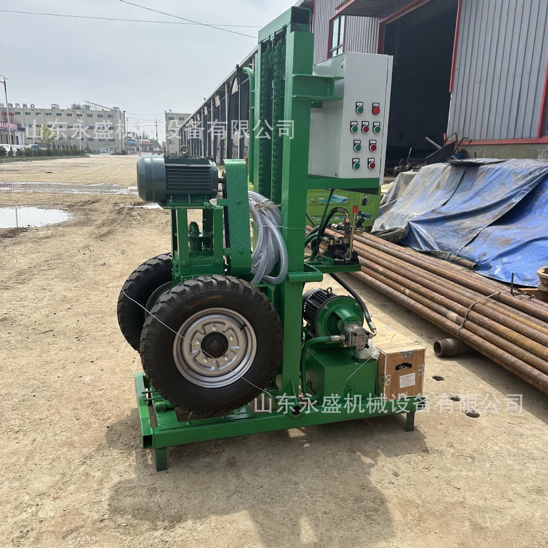 桥梁桩基疏通钻机管道清理堵塞疏通钻机100米液压声测管疏通钻机