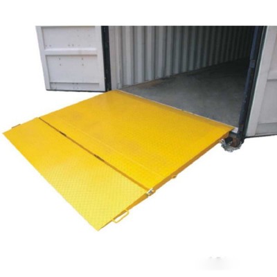 坡道平台固定液压式登车桥叉车坡道物流集装箱过渡板6500KG