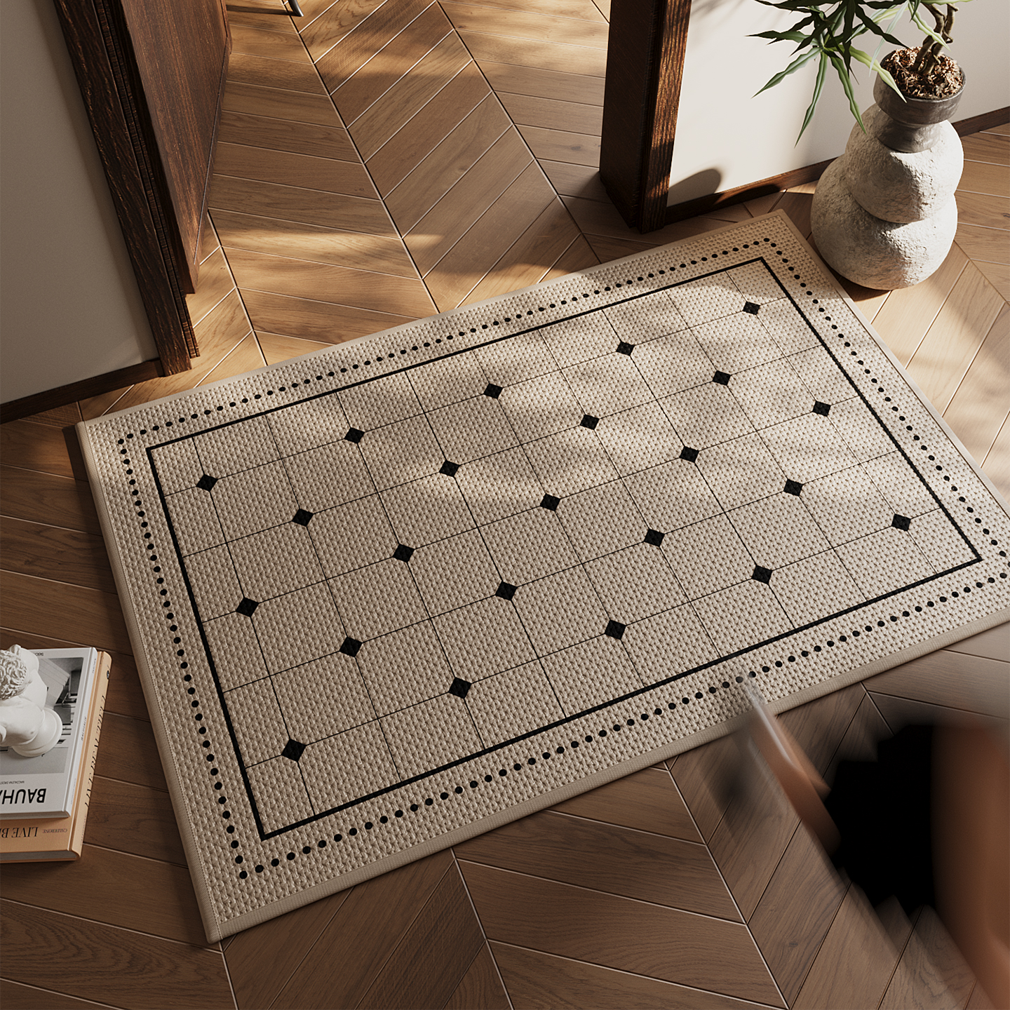 入户门地垫大门口进门防滑脚垫耐脏除尘免洗地毯玄关家用门垫定制