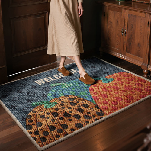 大颗粒防滑耐磨入户地垫可定制