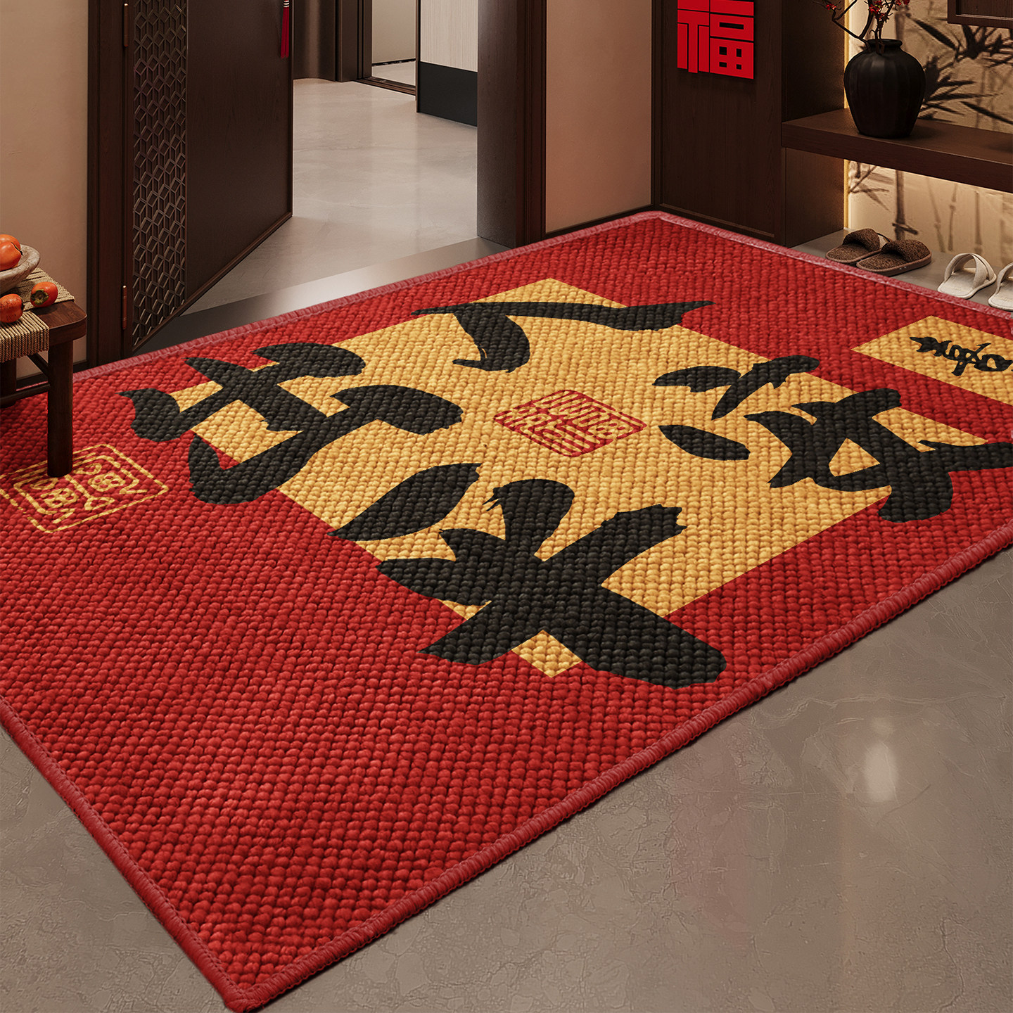 入户门地垫新款玄关大门进门脚垫高级感大颗粒新款防滑可定制地毯,居家布艺,入户地垫,淘宝优惠券,粉丝福利购,淘宝优惠卷