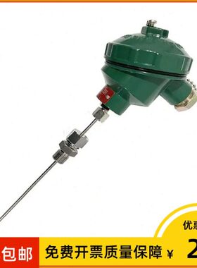 上海仪表 WZPK-333S 温度传感器 pt100 Φ3*300mm 0~100℃ 1/2NPT