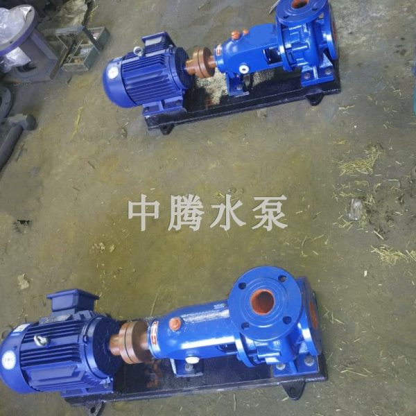 IS80-65-125 清水泵5.5KW离心泵 IR系列热水循环增压泵给水排水泵