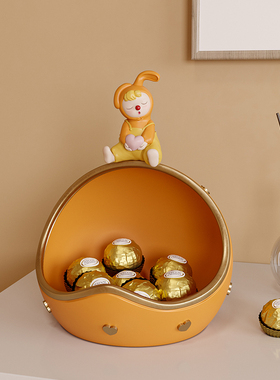 创意精灵入户门钥匙收纳摆u件玄关鞋柜客厅家居装饰品乔迁新居礼