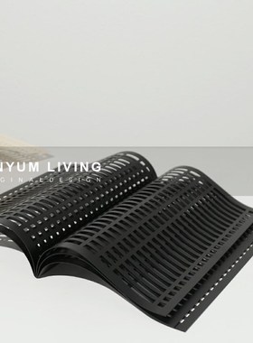 本与简约现代金属网格装饰书w摆件样板间售楼处软装饰品桌面工艺