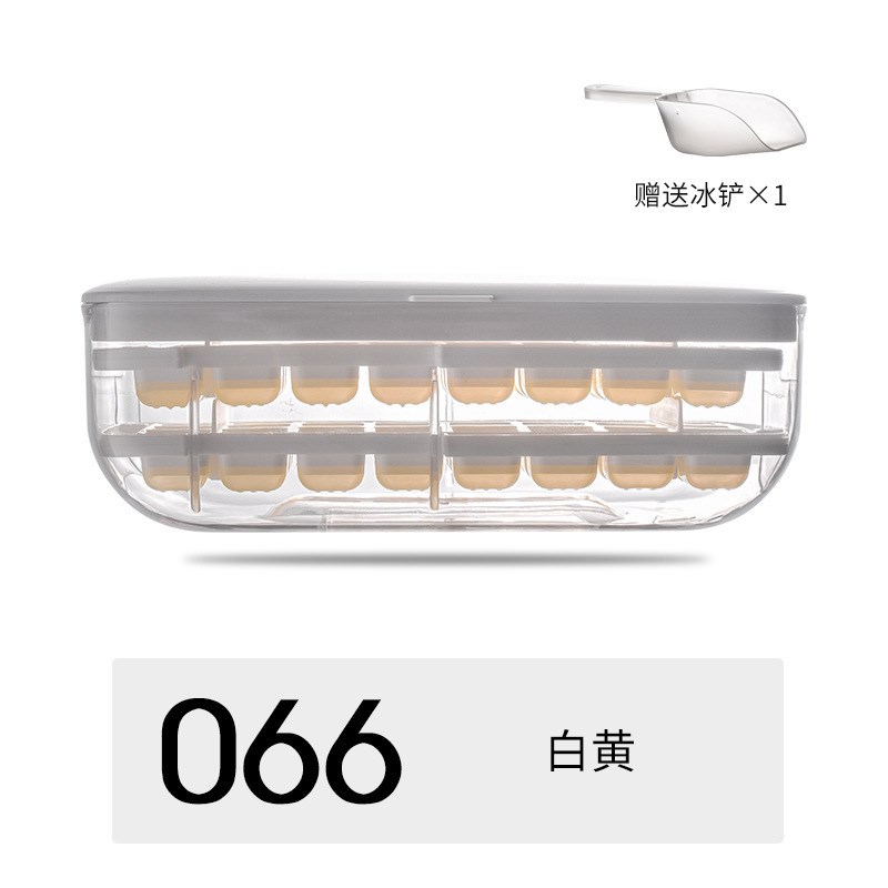 硅胶冰格方形家用带盖储冰盒冰块盒大号制冰盒冰块模具小型速冻器