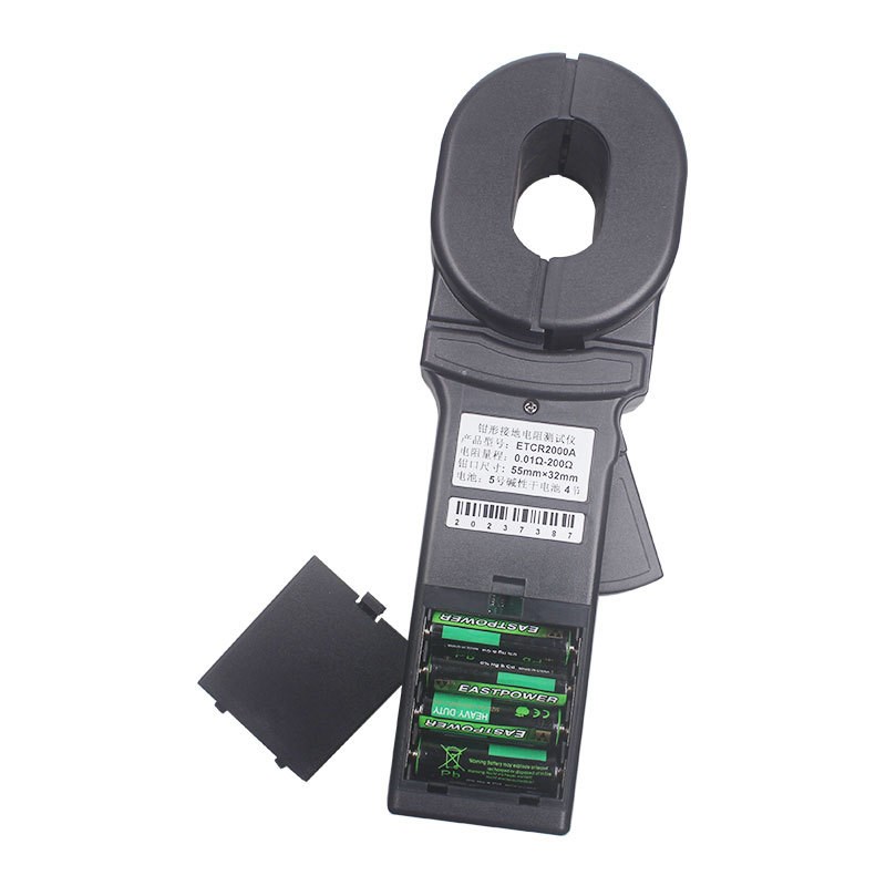 ETCR2000A钳型接地电阻测试仪高精度数字回路电阻表