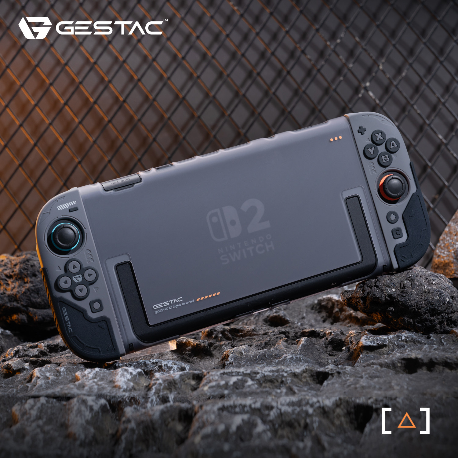 Switch2保护壳分体式joycon手柄套ns2全包硅胶防滑保护套男