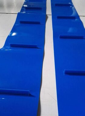 青岛永辉3mm蓝色pvc输送带食品加工传送带肉类加工输送带