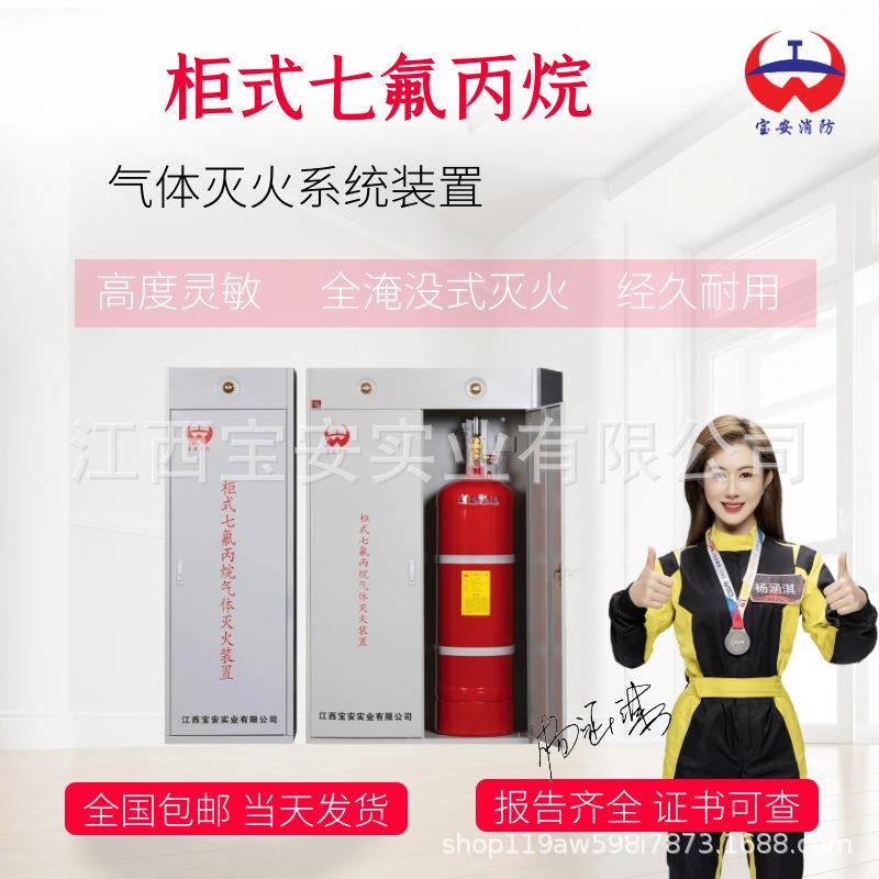【无管网】报警设备全淹没灭火系统单柜式七氟丙烷气体灭火器