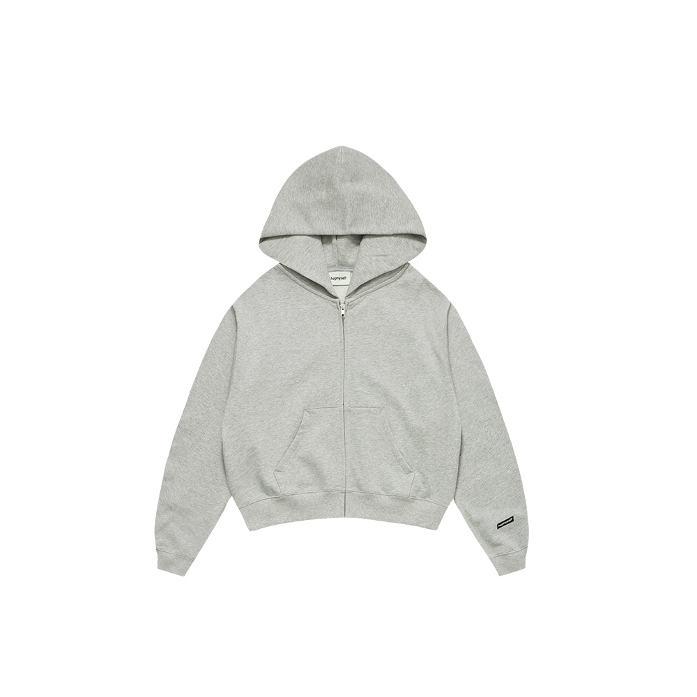 纯色连帽全棉卫衣外套