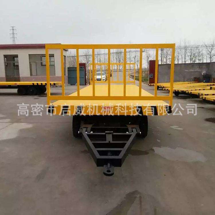 启威机械科技厂家20吨围栏拖车可移动运输工具车品质保障
