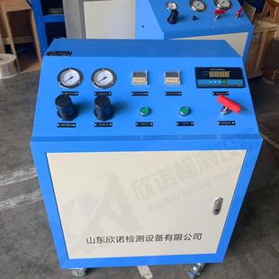 水压试验机 厂家供应管件容器压力检测设备气动增压高压防爆数显式