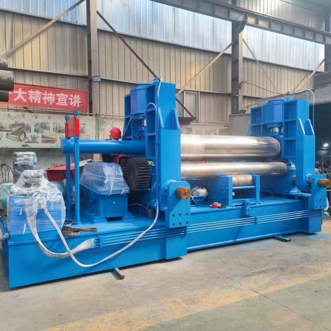 卷板机30-2500三辊液压卷板机上辊卷圆机卧式卷板机厂家优惠跨境