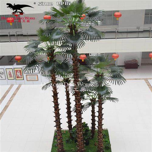 各种户外造景盆栽植被室内外仿真树定制散尾葵北欧款绿植
