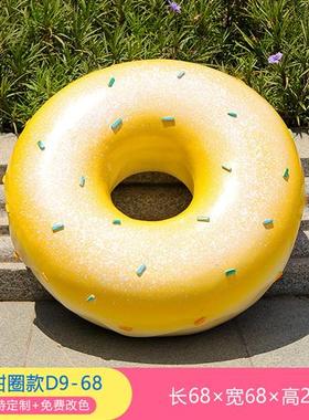 户外仿真甜甜圈冰淇淋汉堡包玻璃钢雕塑商业街奶茶甜品店装饰摆件