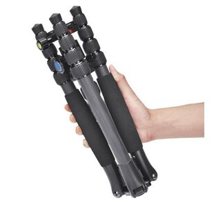 思锐三脚架 A1205+Y11碳纤维含云台单反相机三角架反折可拆独脚架