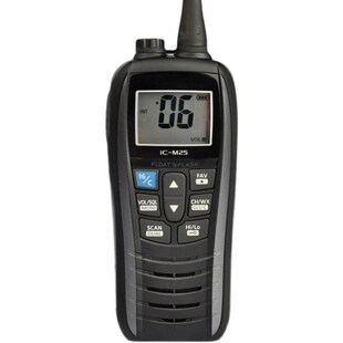 IC-M25对讲机M23海事船用甚高频M36漂浮VHF适用艾可慕M37船舶M24