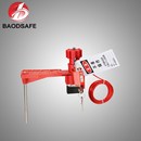 宝迪F8631万用门阀锁管道开关安全锁 置特殊锁具 球阀停工管理装