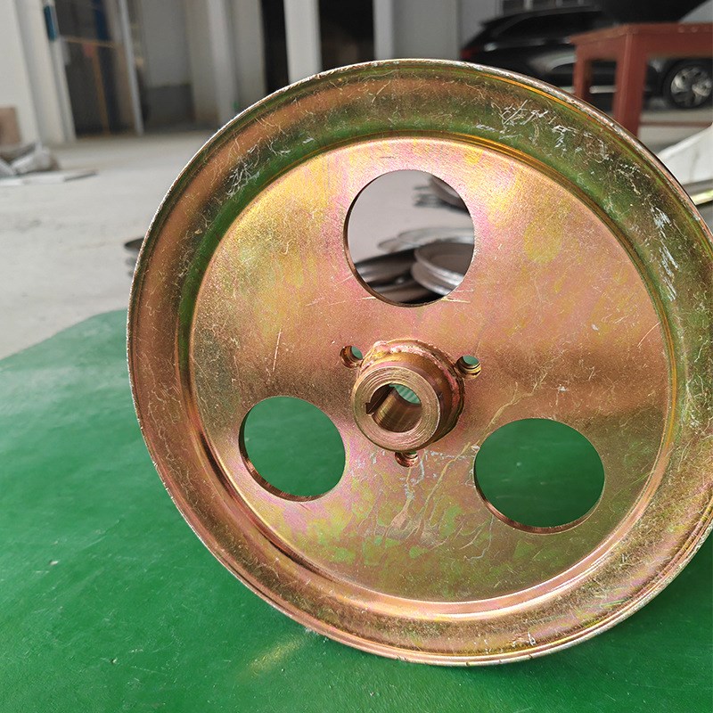 供应耐用金属同步单槽皮带轮 电机皮带轮机械设备传动旋压轮