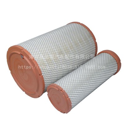 K2843PU空滤K2842PU柳工855N 50CN 855H 850H装载机铲车空气滤芯