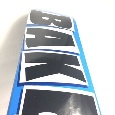 baker字母双翘滑板板面8.0-8.5寸加拿大枫木弹性滑板染色深脚窝