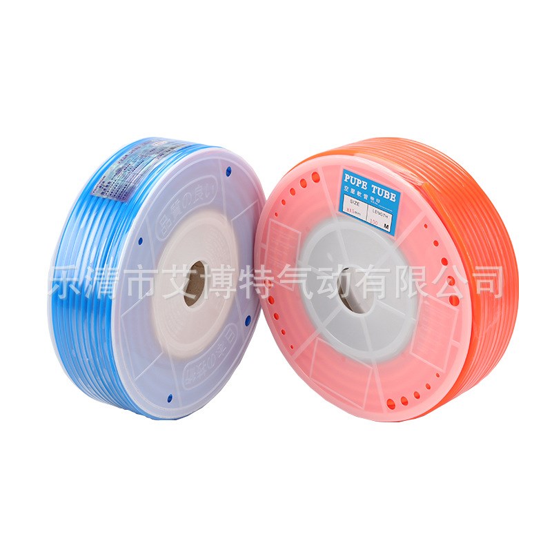 厂家供应专业供应PE气动管空压管外径 8 10 12气动软管PE气管