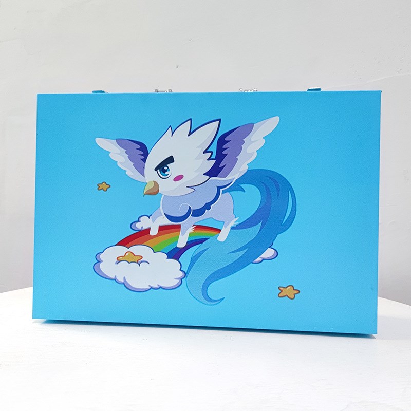 严选145PC画笔蜡笔绘画套装儿童小学生礼品画水粉颜料 水彩笔套装