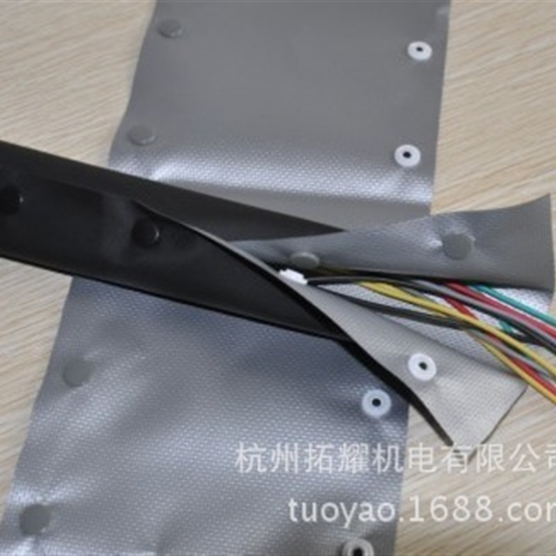 阻燃扣式结束带 电线捆绑带卷式束线带WB/WBS-100/PC-120 扣距100