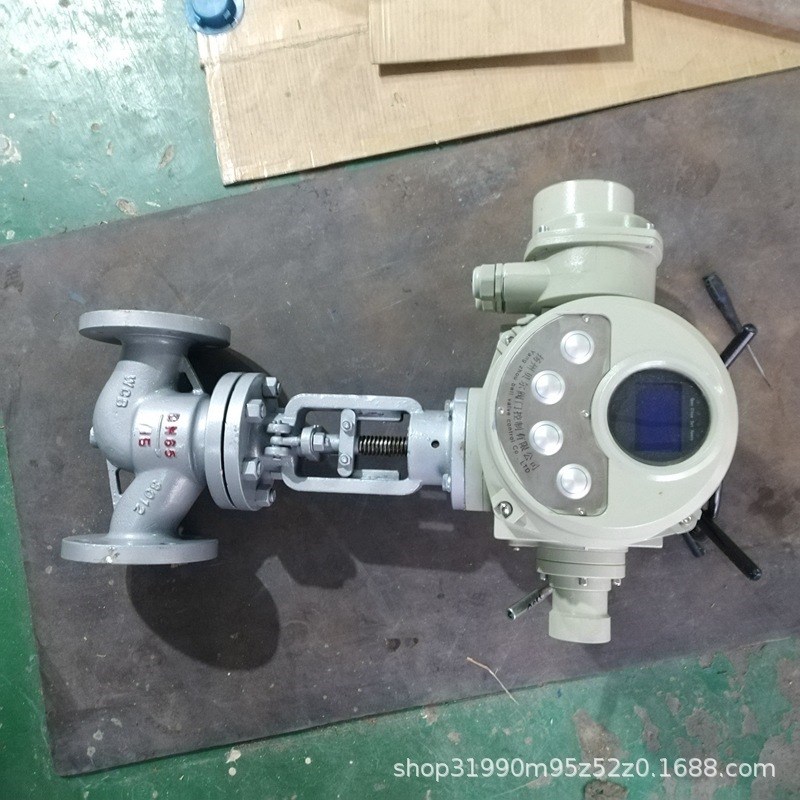 J941H-100I电动截止阀DZW45智能调节型电动执行器4-20mA总线型Z45