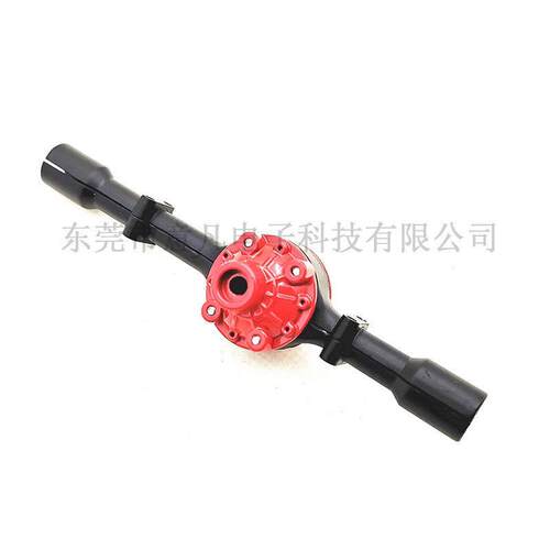 顽皮龙WPL 四驱 六驱军卡皮卡升级件 RC PARTS金属前后总成桥壳