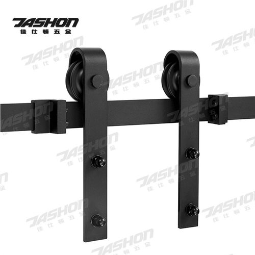 佳仕顿谷仓门吊轨轨道吊轨全套滑轨五金配件移门推拉仓门吊轨门轨