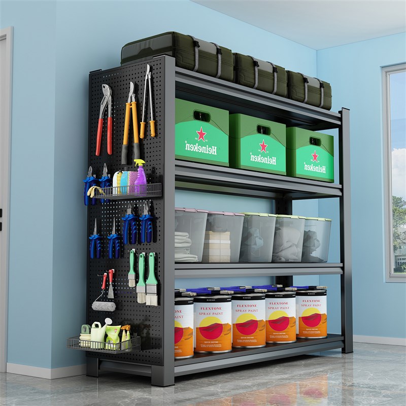 多层杂物架超强承重货架家用杂物间收纳整理置物架多功能仓储储物