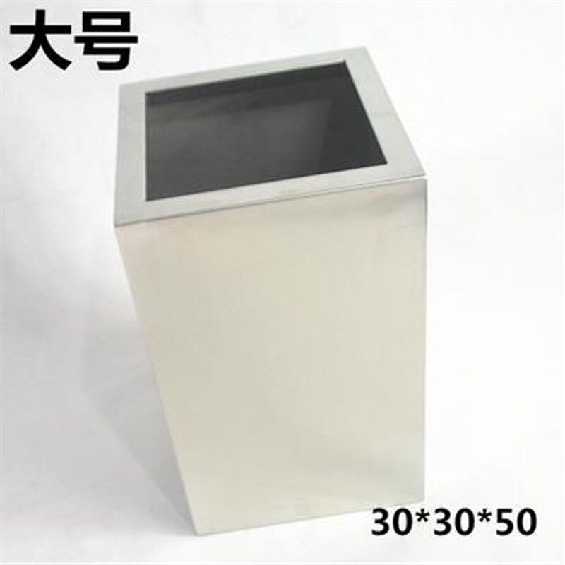 户外不锈钢花盆室外花坛景观花槽可移动种植树箱花器花架圆筒花钵