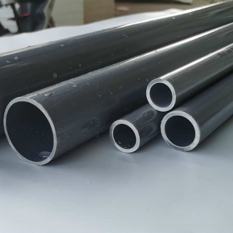 供应锚牌水管日标uPVC管灰色给水管件塑料排水管材