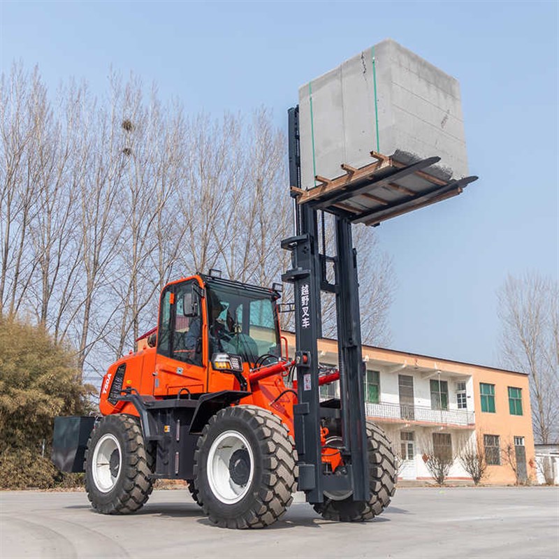 越野电动叉车3吨电动地牛叉车5吨全电动托盘搬运车液压装卸车