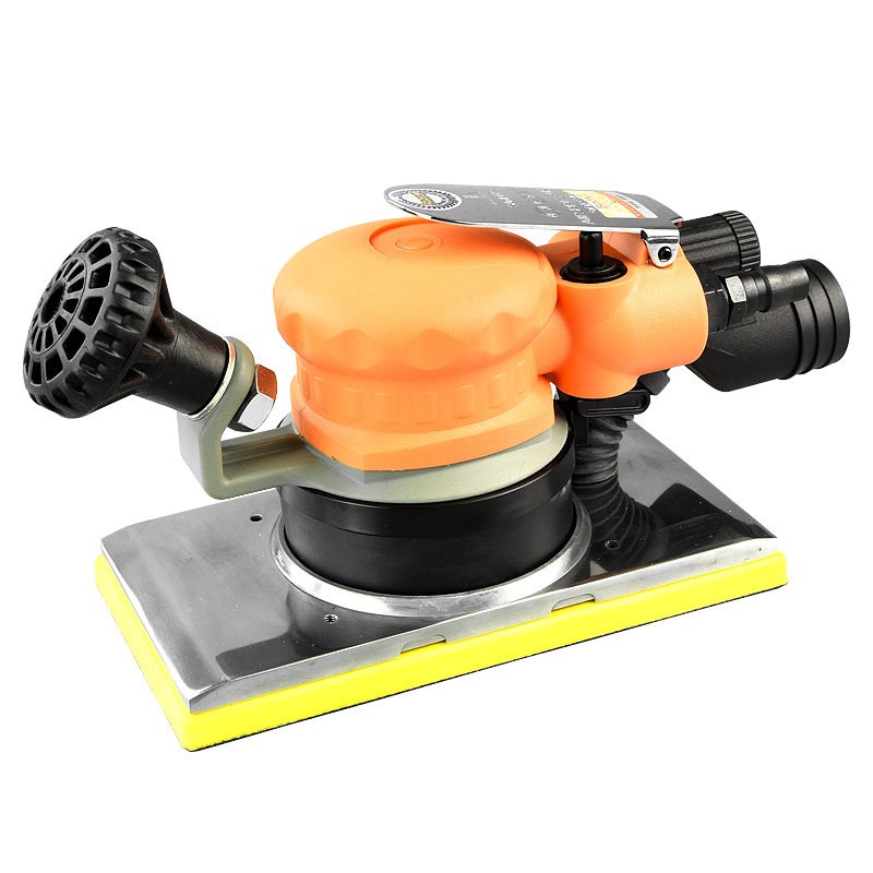 台湾BOOXT直供AT-7019BV四方震动精密砂纸打磨机气动吸尘抛光平面