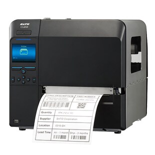 佐藤CL6NX6英寸宽幅智能条码 打印机不干胶热敏热转印工业级打印机